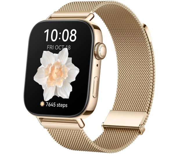 Huawei Watch Fit 3 Elegant Złoty - 1273180 - zdjęcie